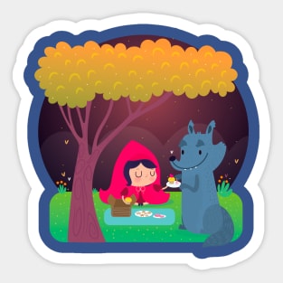 The picnic Sticker